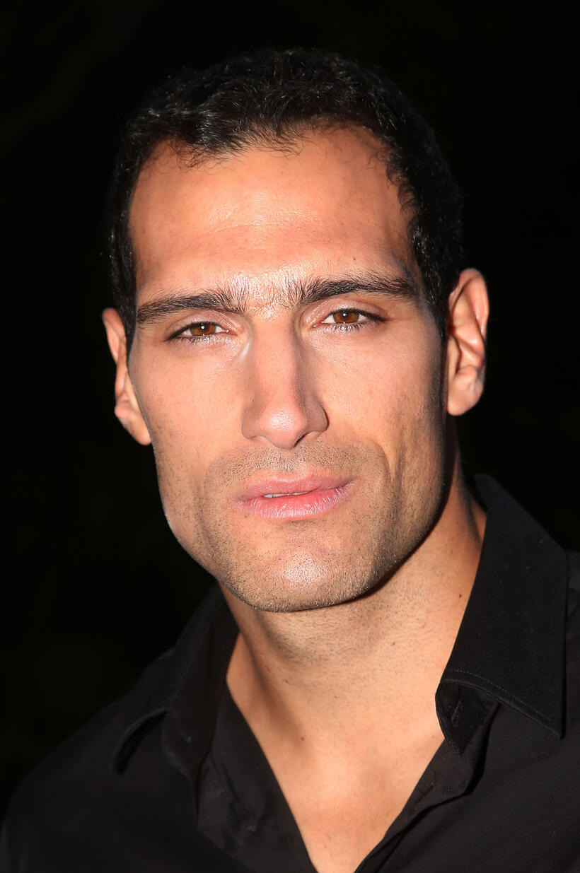 Marko Zaror at the "Machete Kills" press conference in Beverly Hills, CA.