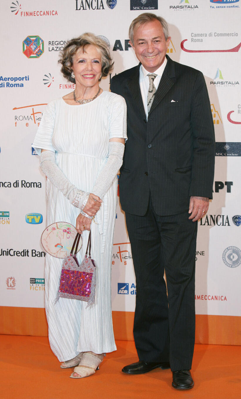 Remo Girone and Victoria Zinny at the Roma Fiction Fest 2008 Closing Ceremony and Diamond Awards.