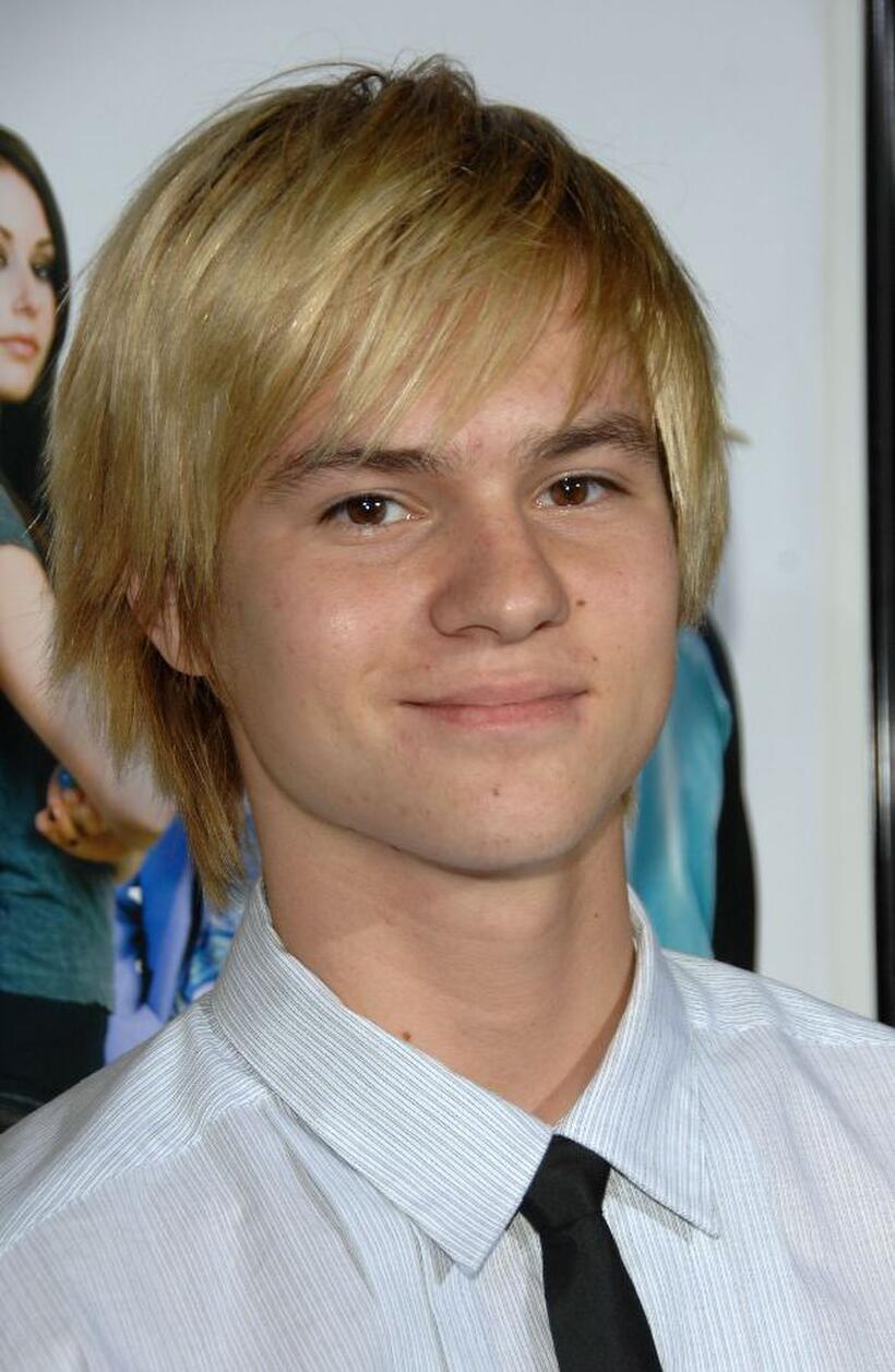 Mark L. Young at the premiere of "Sex Drive."