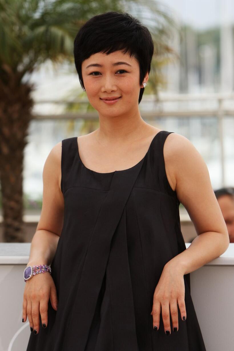 Zhao Tao at the photocall of "24 City" during the 61st International Cannes Film Festival.