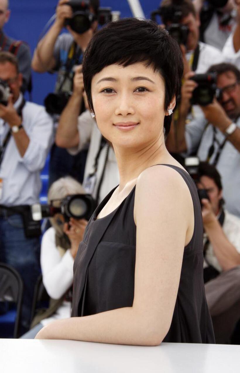 Zhao Tao at the photocall of "24 City" during the 61st Cannes International Film Festival.