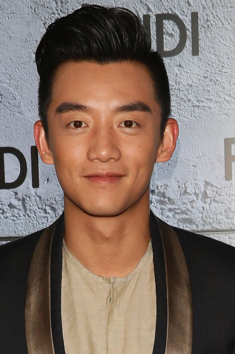 Zheng Kai at Milan Fashion Week.