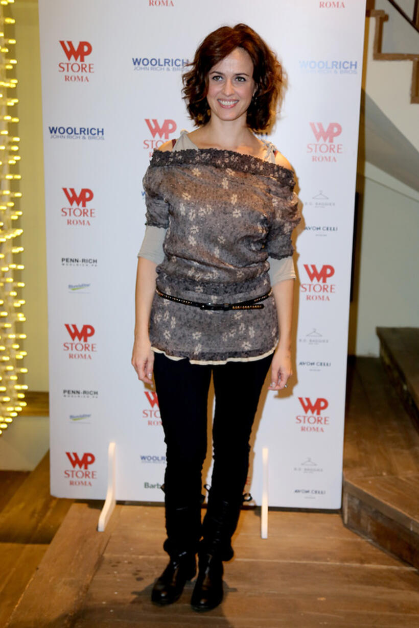 Marta Zoffoli at the Officinelab Presentation during the 7th Rome Film Festival.
