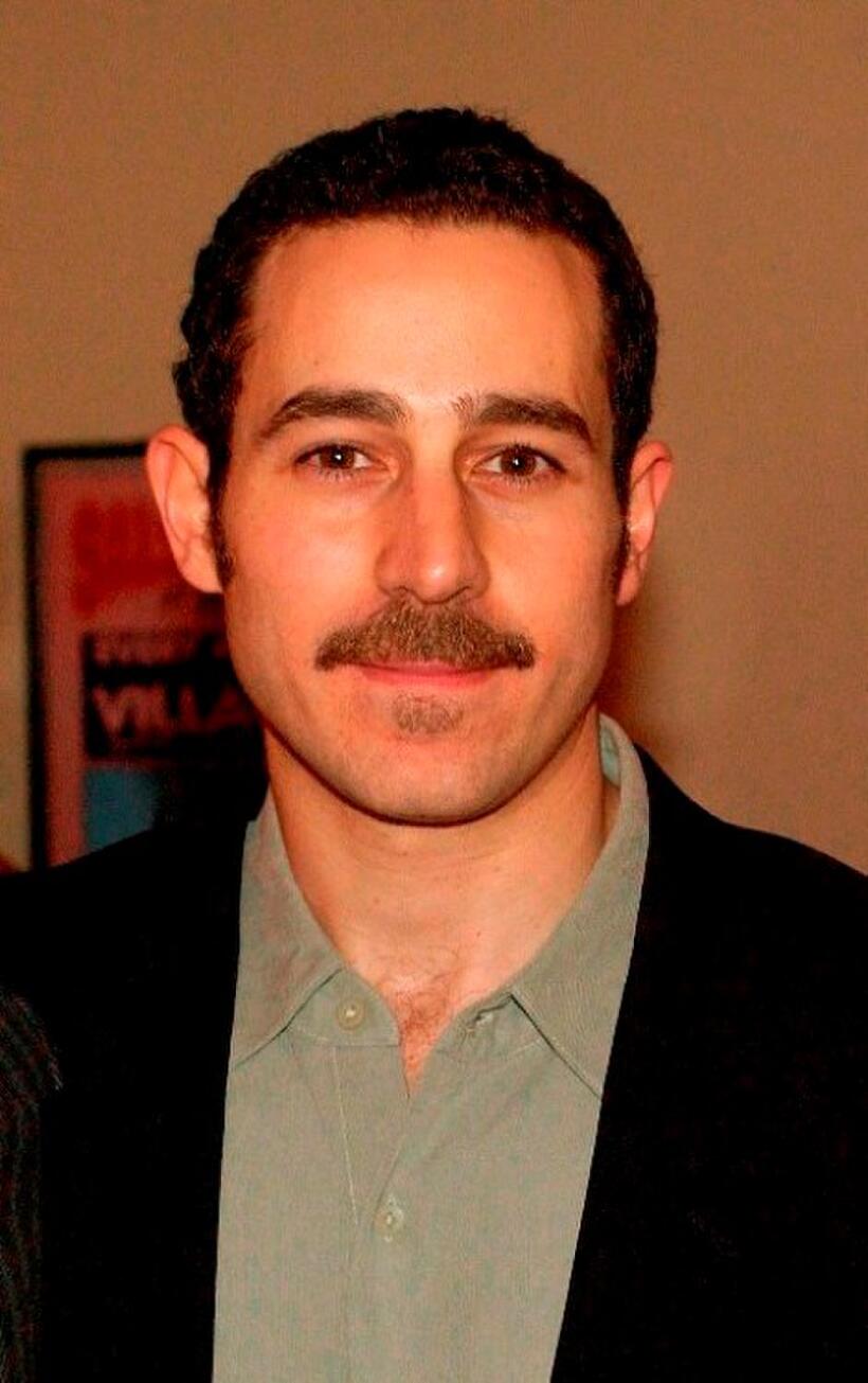 Waleed F. Zuaiter at the opening night of "Sixteen Wounded."