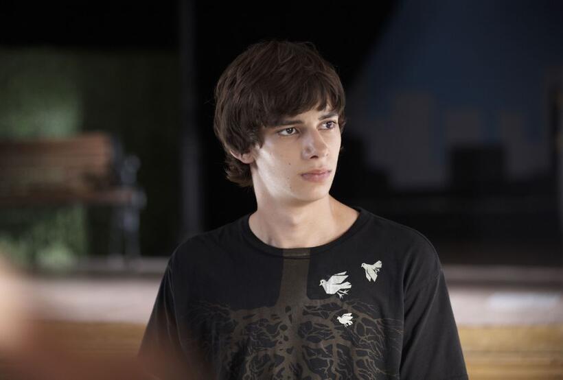 Devon Bostick as Simon in "Adoration."