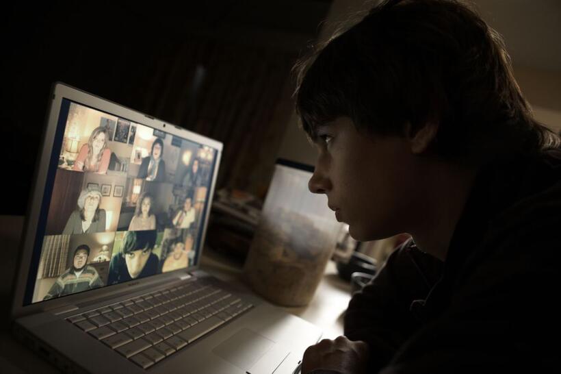 Devon Bostick as Simon in "Adoration."