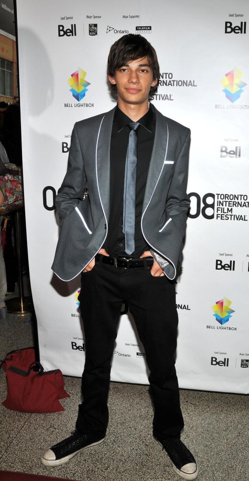 Devon Bostick at the premiere of "Adoration" during the 2008 Toronto International Film Festival.