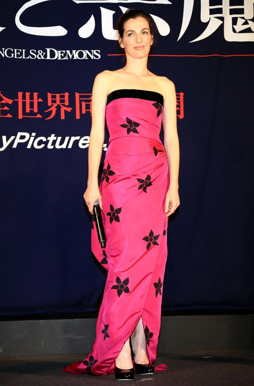 Ayelet Zurer at the Japan premiere of "Angels & Demons."