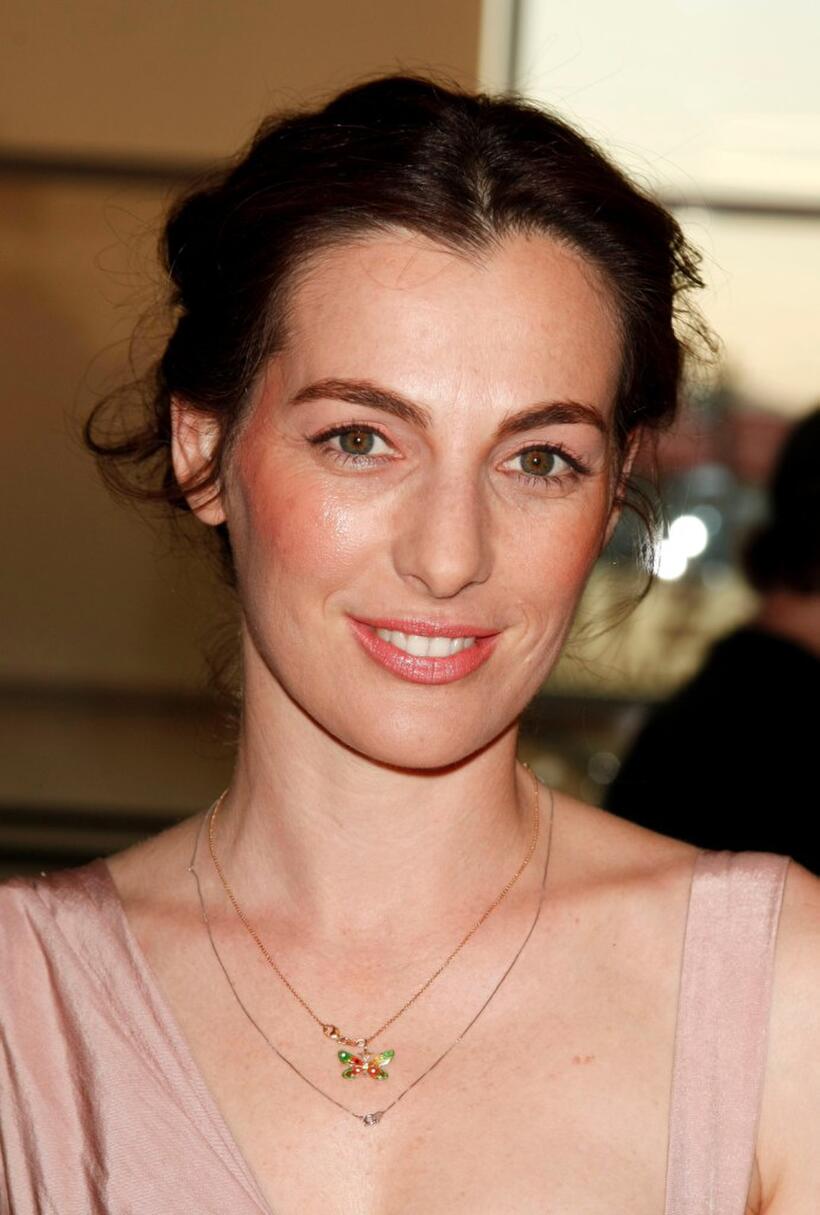 Ayelet Zurer at the premiere of "Fugitive Pieces."