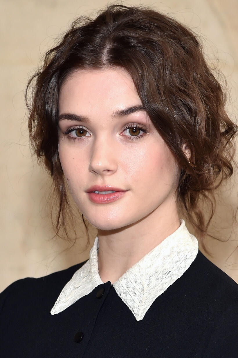 Sai Bennett at the Christian Dior show during Paris Fashion Week Fall/Winter 2017/2018.