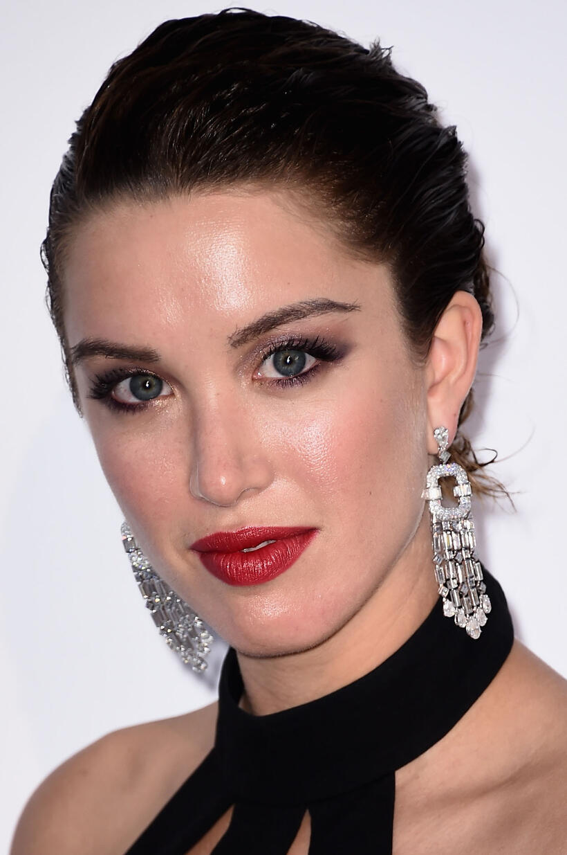 Melissa Bolona at the 23rd Cinema Against AIDS gala during the Cannes Film Festival.