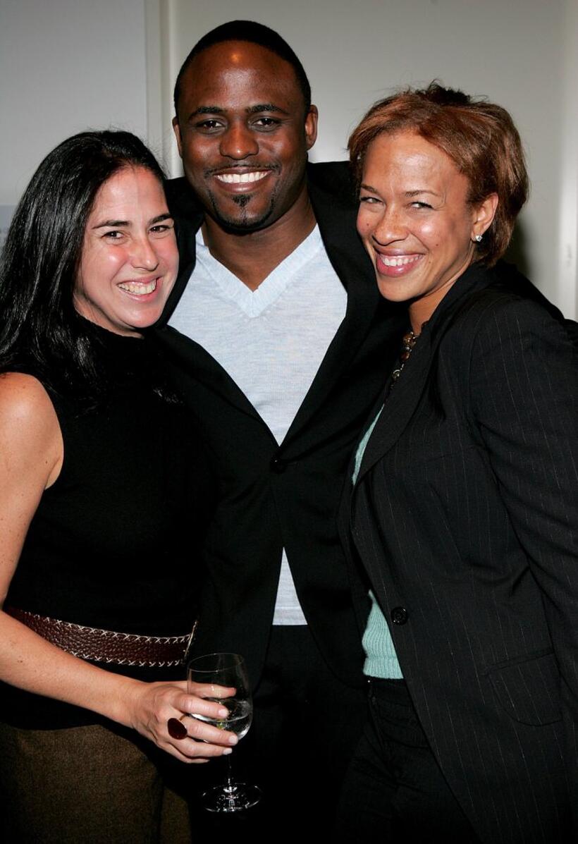 Nikki Silver, Wayne Brady and Tonya Lewis Lee at the world premiere of "That's What I'm Talking About."