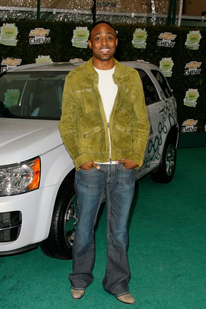 Wayne Brady at the Chevy Rocks The Future at Buena Vista Lot.