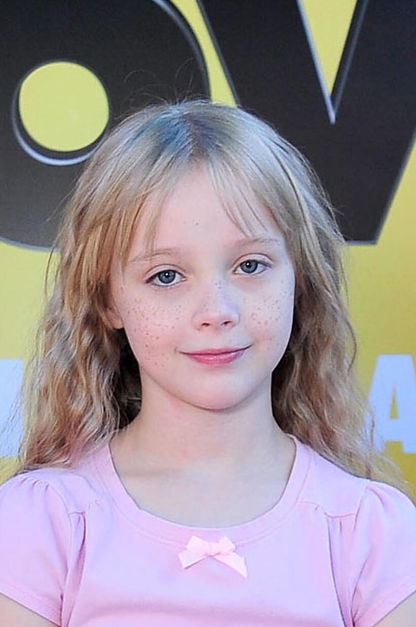 Mariel Sheets at the 'The Peanuts Movie' cast photocall at Knott's Berry Farm.