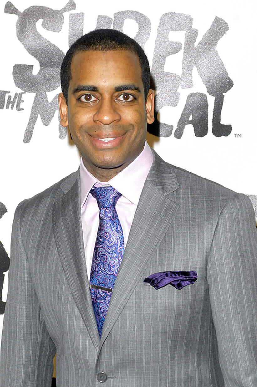 Daniel Breaker at the Broadway opening night of "Shrek The Musical" in New York.