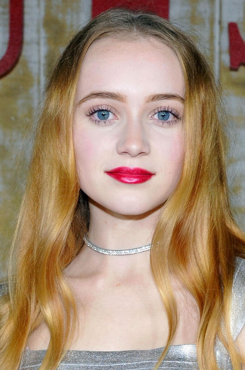 Belle Shouse at the GUESS Glitz and Glam holiday event in Los Angeles.