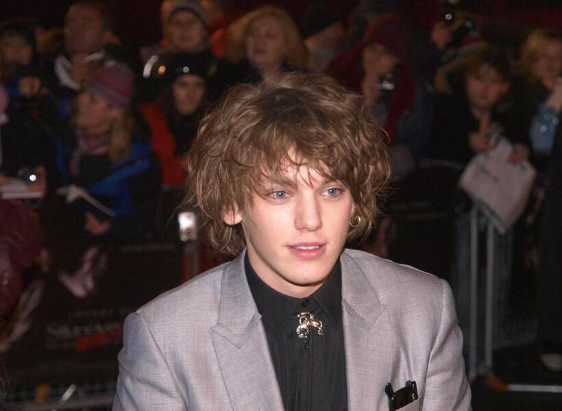 Jamie Campbell Bower at the European premiere of "Sweeney Todd - The Demon Barber of Fleet Street."