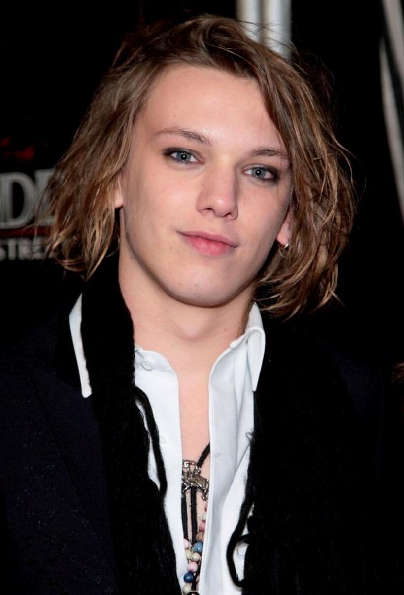 Jamie Campbell Bower at the New York premiere of "Sweeney Todd - The Demon Barber of Fleet Street."