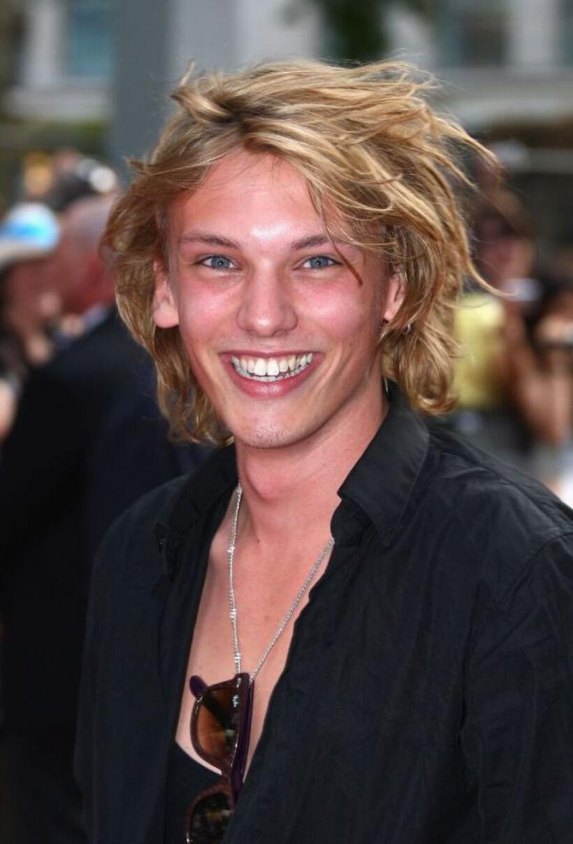 Jamie Campbell Bower at the European premiere of "Public Enemies."