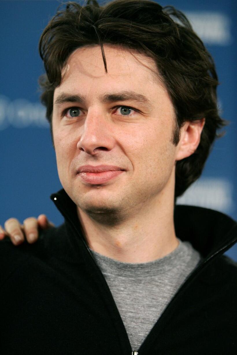 Zach Braff at the press conference of "The Last Kiss" during the Toronto International Film Festival.