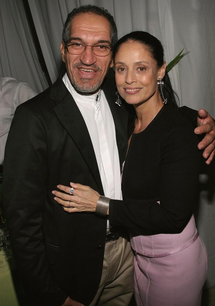 Sonia Braga and Jelon Vieira  at the Dance Brazil's Third Annual "Noite Na Bahia" Gala Celebration After Party Dinner.