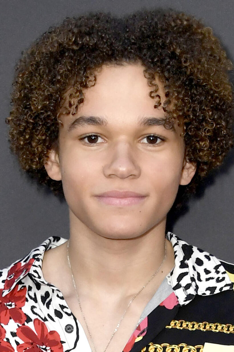 Armani Jackson at a special screening of "Teen Spirit" in Hollywood.