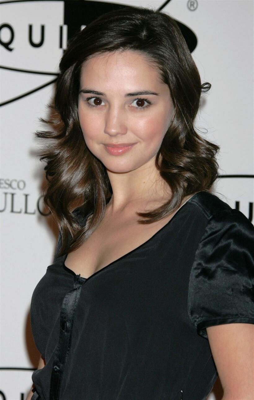 Laura Breckenridge at the grand opening of Equinox Fitness Club.