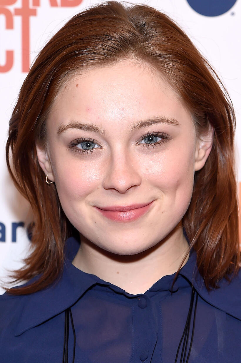 Mina Sundwall at the "The Hummingbird Project" New York screening.