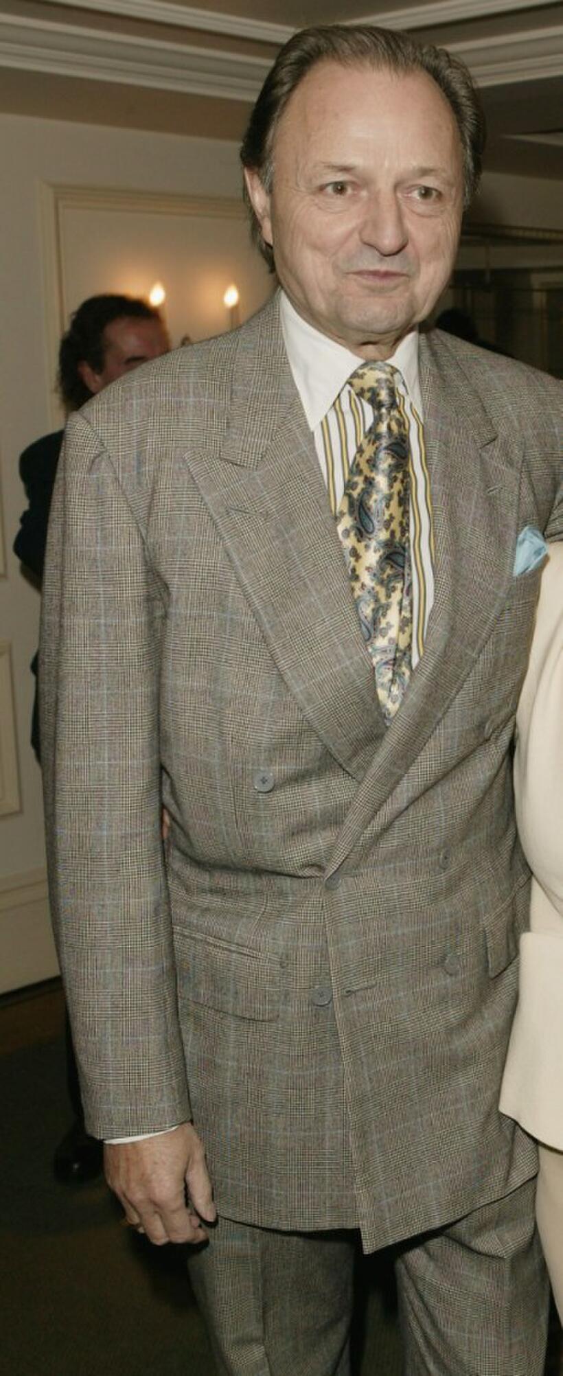 Peter Bowles at the Evening Standard Theatre Awards.