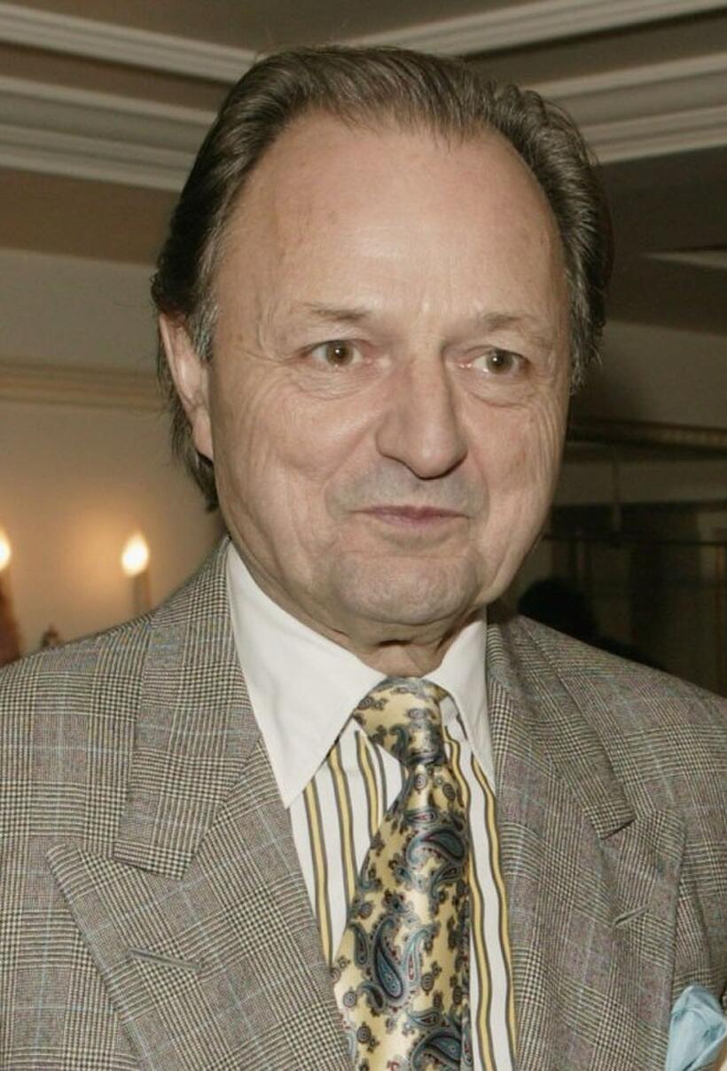 Peter Bowles at the Evening Standard Theatre Awards.