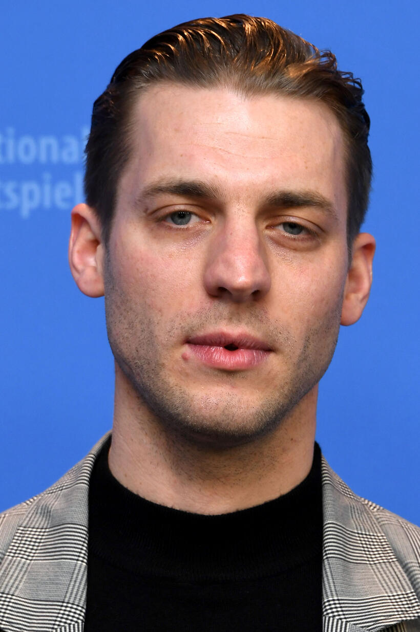Damine Chapelle at the "The Prayer" photocall during the 68th Berlinale International Film Festival.