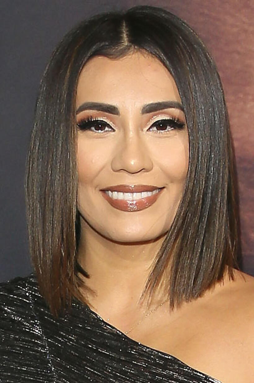 Sandra Gutierrez at the premiere of "The Invisible Man" in Hollywood.