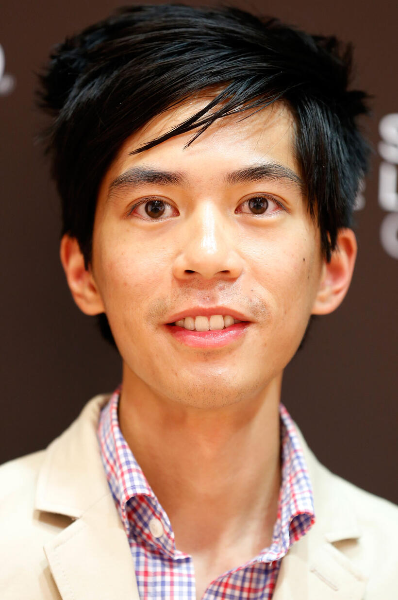 Justin R. Chan at the premiere of "Krisha" during the 68th annual Cannes Film Festival.