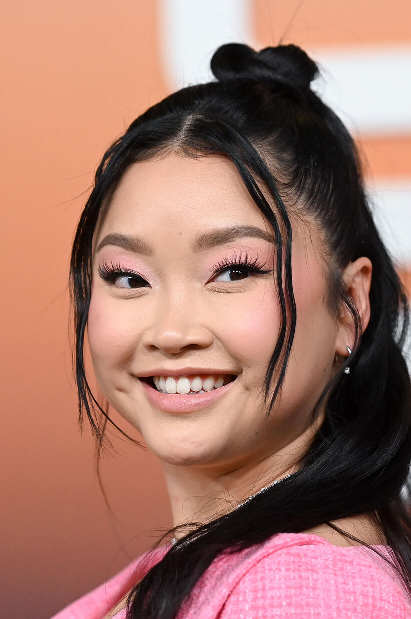 Lana Condor at the Los Angeles premiere of "Outer Banks" season 3.