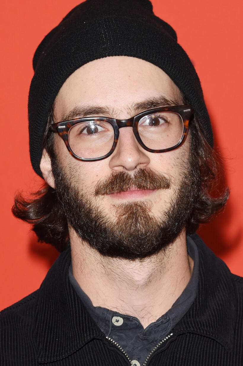 Nicolas Pesce at the "Piercing" premiere during the 2018 Sundance Film Festival.