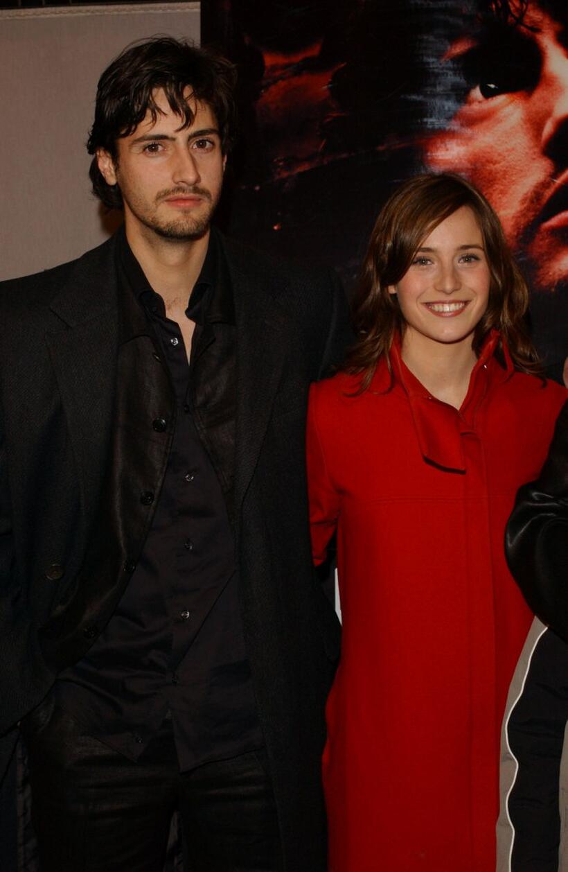 Juan Diego Botto and Marta Etura at the premiere of "Trece Campanadas."