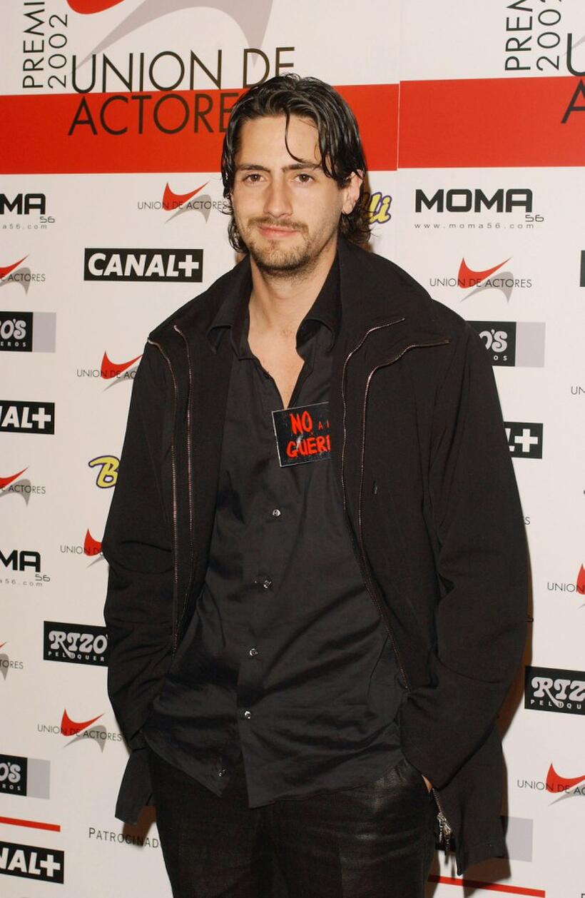 Juan Diego Botto at the 12th edition of Spanish Actors Union Awards.