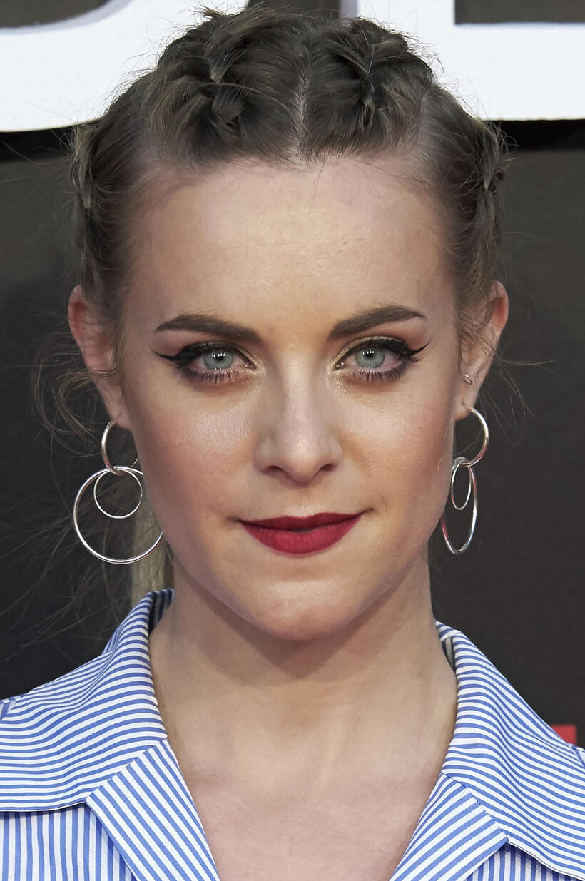 Alba Ribas at the "Las Chicas Del Cable" premiere in Madrid.