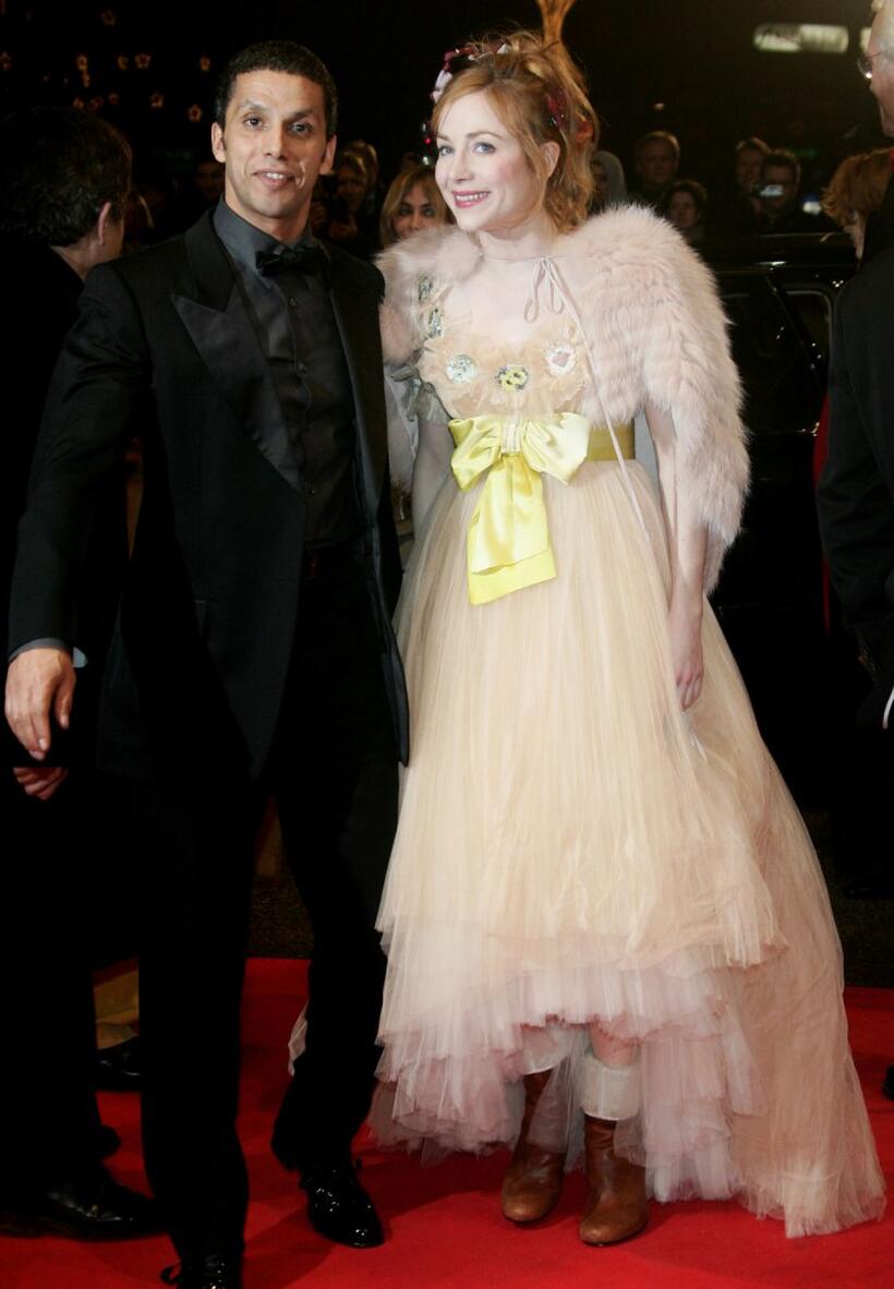 Sami Bouajila and Julie Depardieu at the premiere of "The Witnesses" during the 57th Berlin International Film Festival.