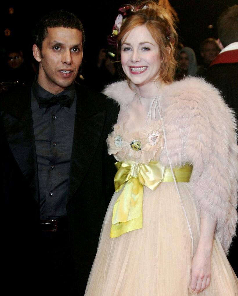 Sami Bouajila and Julie Depardieu at the premiere of "The Witnesses" during the 57th Berlin International Film Festival.