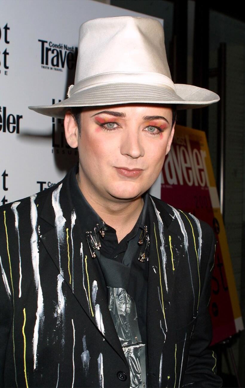 Boy George at the Conde Nast Traveler Hot List Party.