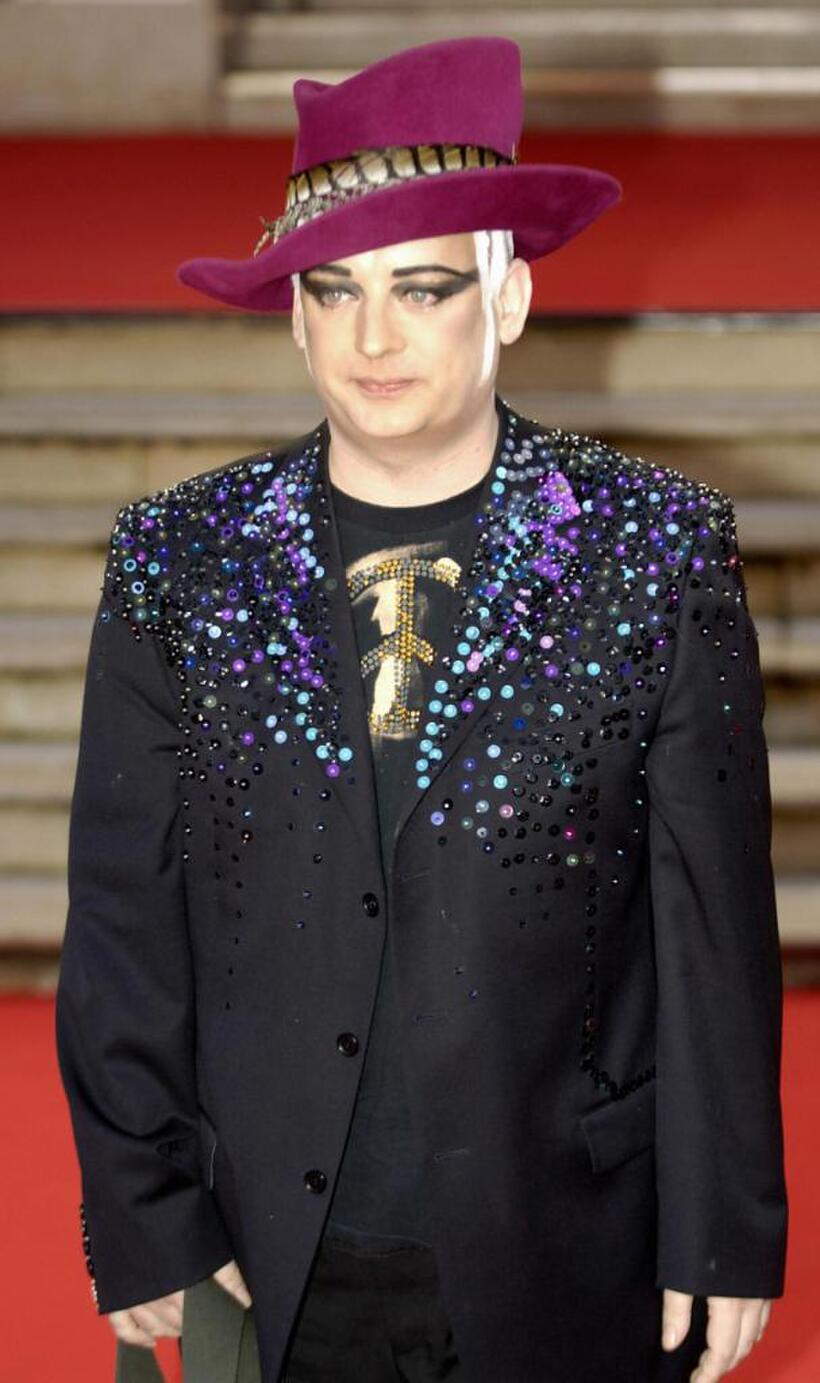 Boy George at the British (Brit) Music Awards.