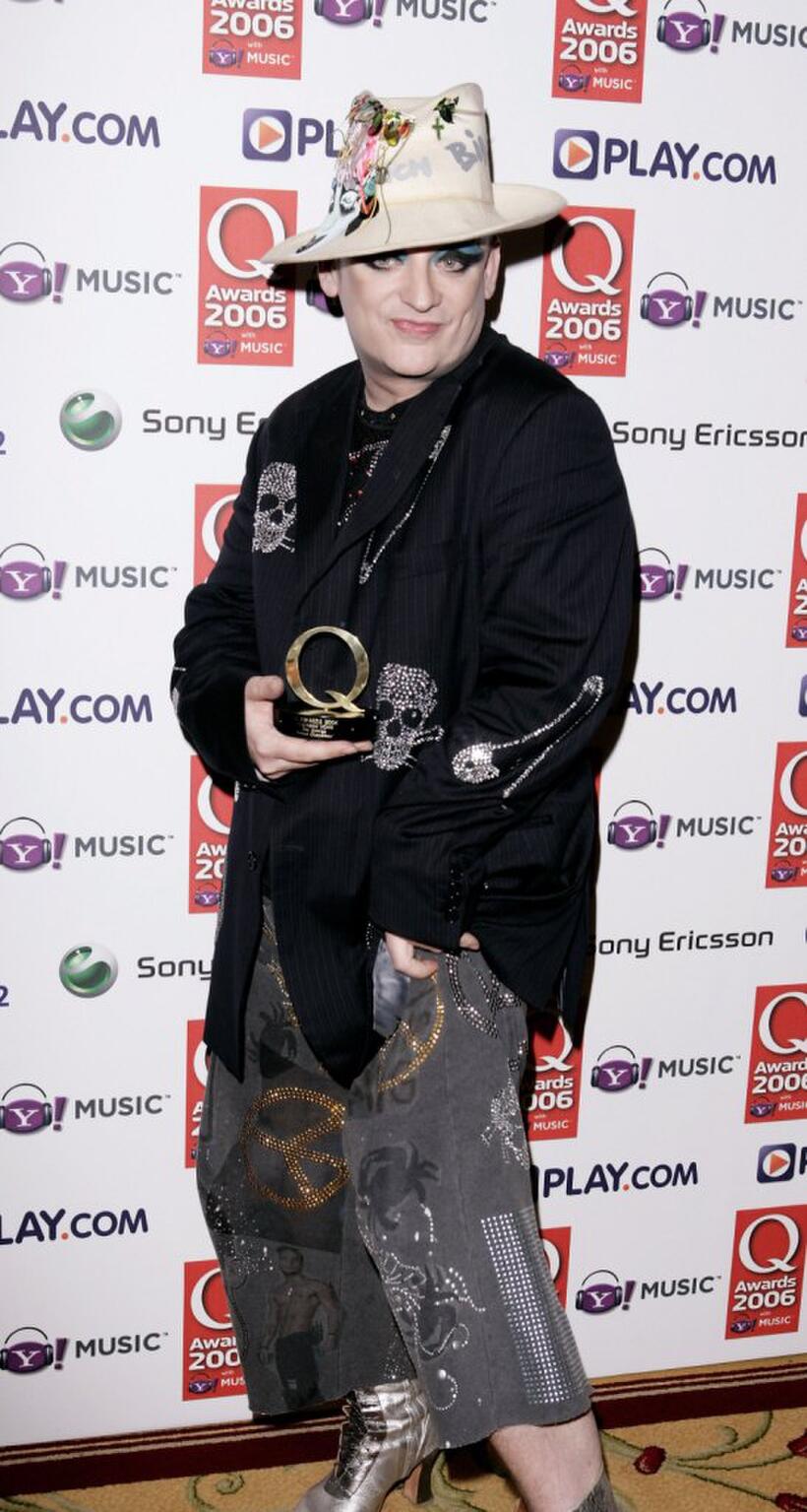 Boy George at the Q Awards 2006.