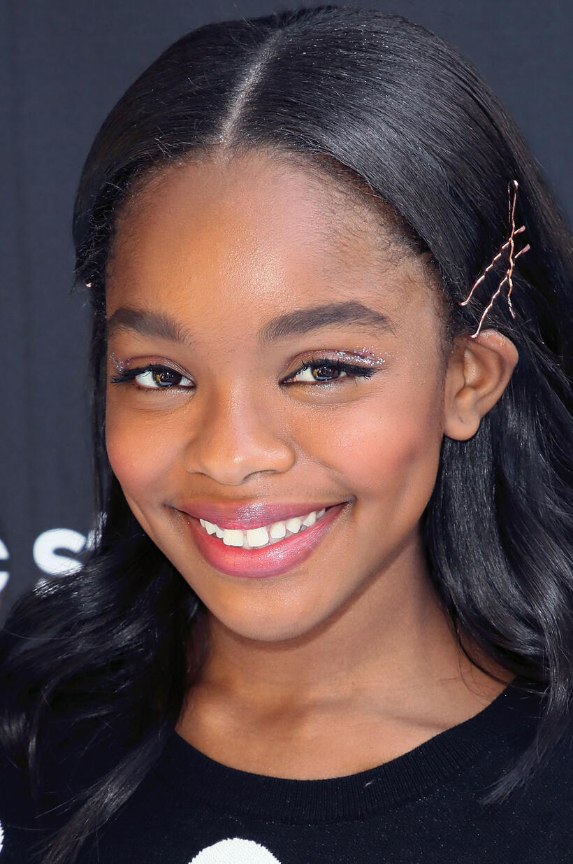 Marsai Martin at the FYC event for ABC's "Blackish" at Walt Disney Studios in Burbank, California.