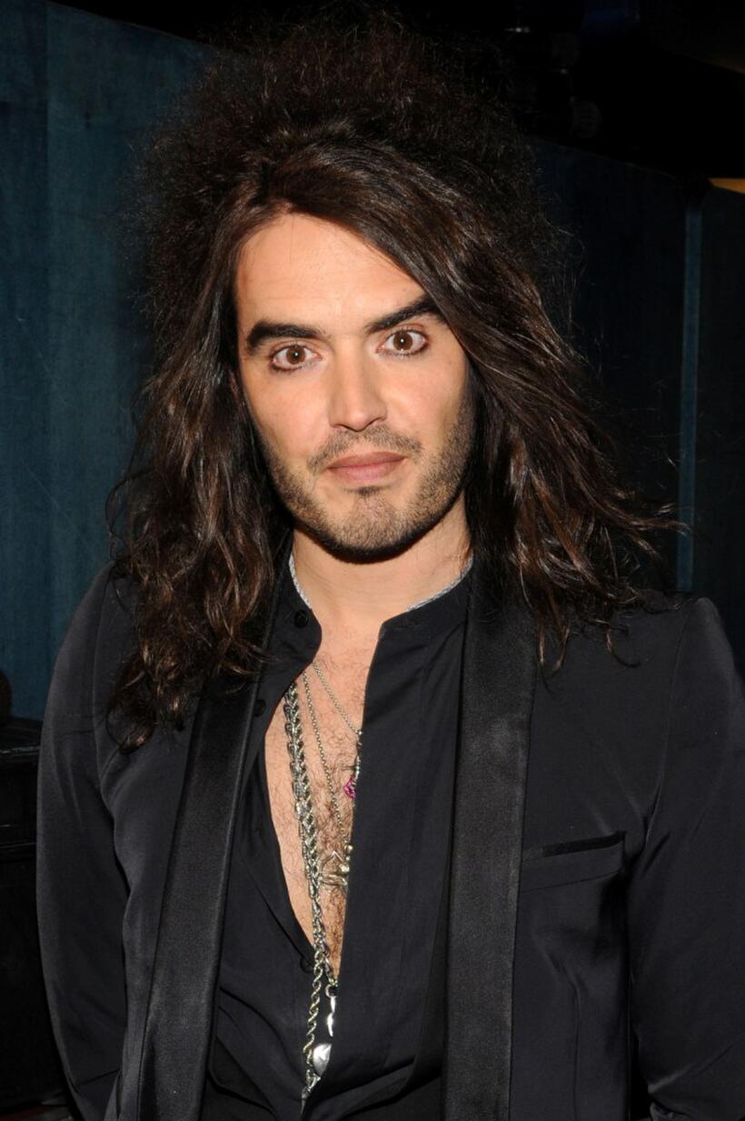 Russell Brand at the MTVs Total Request Live.
