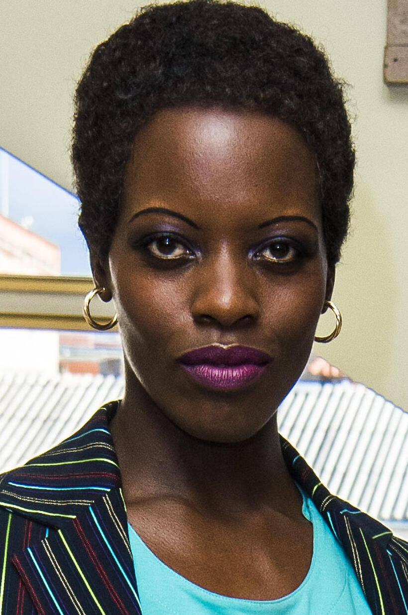 Florence Kasumba at the "Deutschland 86" photocall in Berlin.