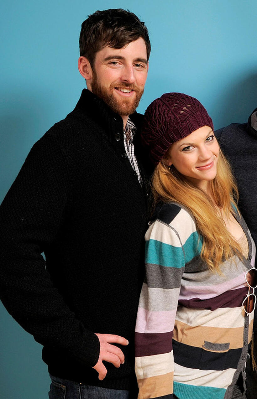 Tyler Dawson and Rebekah Brandes at the portrait session of "Bellflower" during the 2011 Sundance Film Festival.