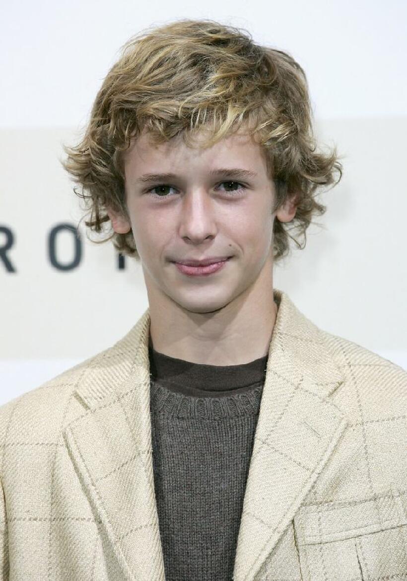 Cayden Boyd at the photocall of "Have Dream Will Travel" during the 2nd Rome Film Festival.