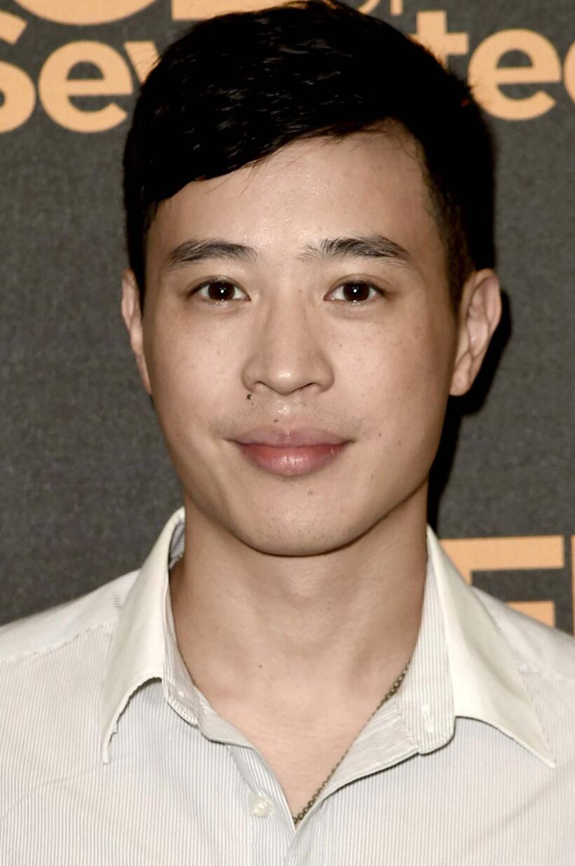 Hayden Szeto at the "The Edge of Seventeen" photo call in Los Angeles.