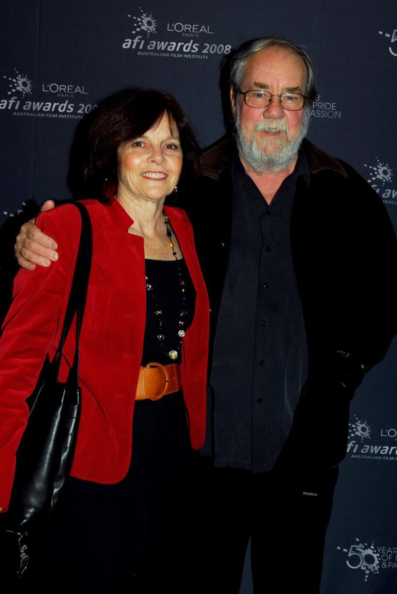 Sandy and Russell Boyd at the L'Oreal Paris 2008 AFI Awards Screenings launch.